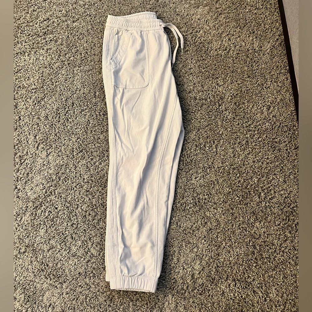 Athleta Farallon jogger, cream/beige, size 12